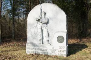 First Ohio Volunteer Infantry monument at Chickamauga.