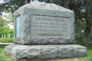 Gravestone of Major General George Crook, Arlington National Cemetery 